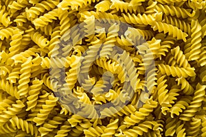 Small pasta for soups, curly pasta